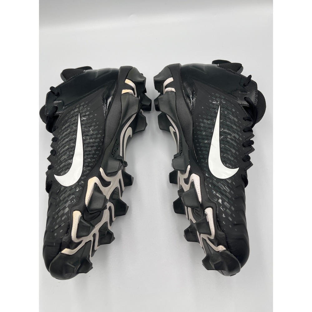 Nike Alpha Menace 2 Football Shoes Black White Mens Size‎ 9 - Picture 5 of 13